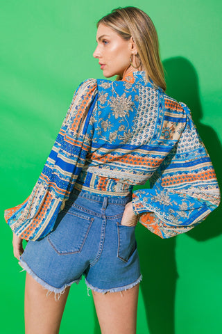 LOVELY FAME WOVEN TOP - By Baano