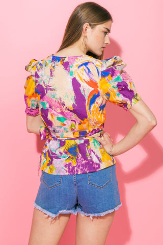 NOTHING TO LOSE POPLIN TOP - By Baano