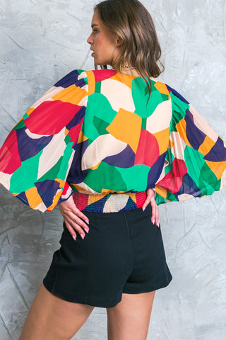 LOOKING MY BEST WOVEN TOP - By Baano