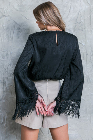 LOVE EVERY DAY WOVEN BODYSUIT - By Baano