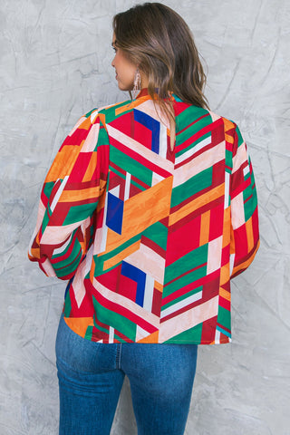 LIGHT UP MY LIFE WOVEN TOP - By Baano