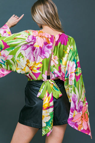 EXTRAVAGANT PRESENCE WOVEN TOP - By Baano