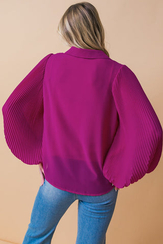 A SPECIAL GIFT WOVEN TOP - By Baano