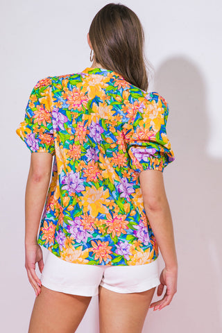 GRATEFUL LIFE WOVEN TOP - By Baano