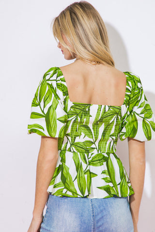 THE BEST PART WOVEN TOP - By Baano