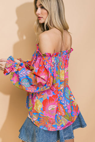 JUST WHAT I NEEDED WOVEN TOP - By Baano