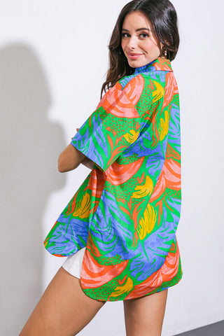 ONE STEP AT A TIME WOVEN TOP - By Baano