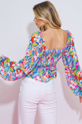 I NEVER KNEW WOVEN TOP - By Baano