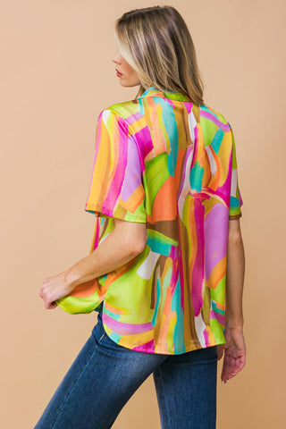 ELEVATED OPTION WOVEN TOP - By Baano