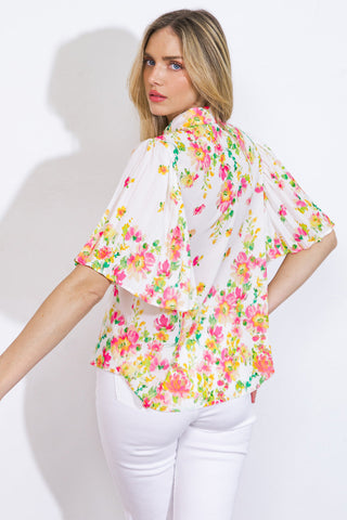 DON'T OVERTHINK IT WOVEN TOP - By Baano