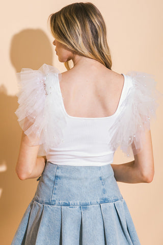 MAKE IT WORK KNIT BODYSUIT - By Baano