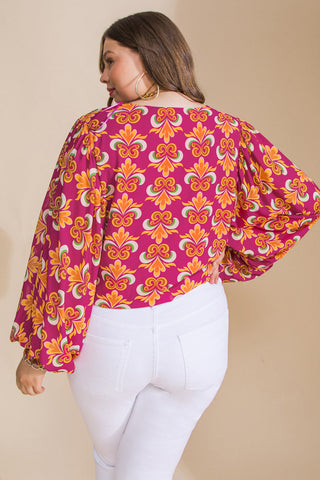 STARTING OVER WOVEN BODYSUIT - By Baano