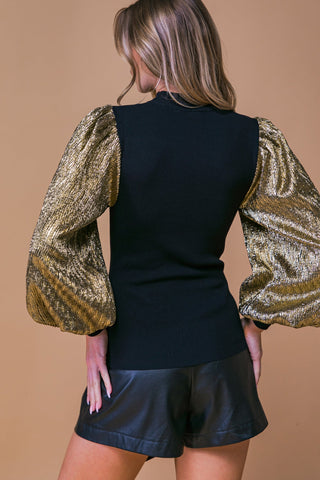 LOVELY ESSENCE SWEATER TOP - By Baano