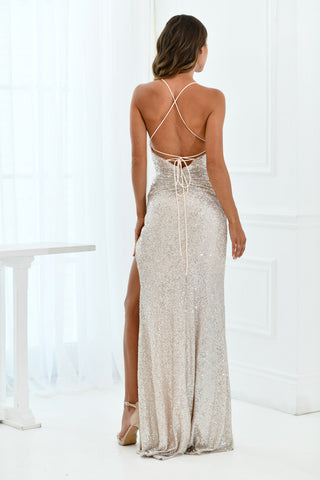 Eclipse Gown - PLATINUM - By Baano