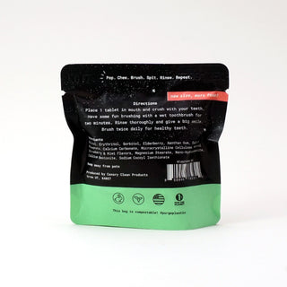 Strawberry + Kiwi Toothpaste Tablets - By Baano