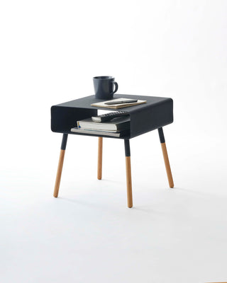 Storage Table - Short (14" H) - Steel + Wood - By Baano