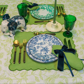 Bombay Blue Starter Plate - Set of 4 (+1 Bonus Plate)