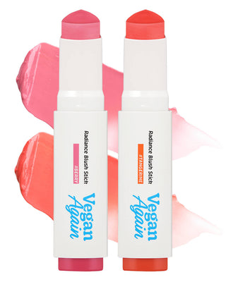 Vegan Again Radiance Best Blush Stick Makeup - By Baano