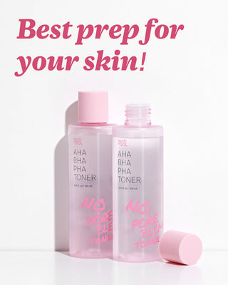 No Poreblem AHA BHA PHA Exfoliator Toner for Face - By Baano