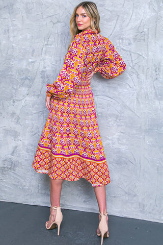 LIFETIME CELEBRATIONS WOVEN SHIRT DRESS - By Baano