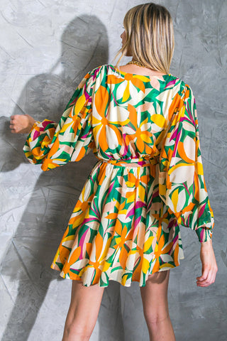 DARING HEART WOVEN MINI DRESS - By Baano