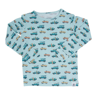 Surfing Beach Big Kid Pajama - By Baano