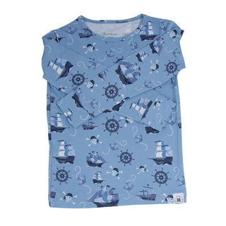 Pirate Ships Big Kid Pajama - By Baano