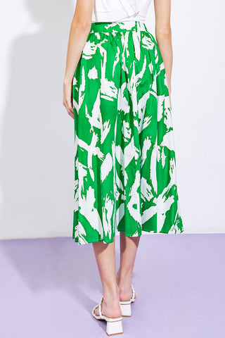 HAPPY TO BE HERE WOVEN SKIRT - By Baano