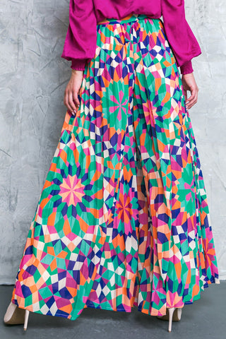 SHOWER OF KINDNESS WOVEN PANTS - By Baano