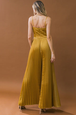 BLISSFUL LOVE WOVEN JUMPSUIT - By Baano