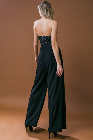RARE BEAUTY HUNTER WOVEN JUMPSUIT - By Baano