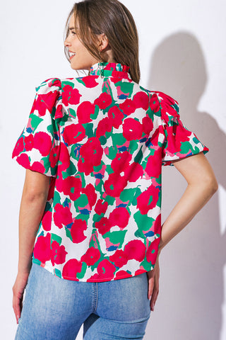 I CAN WAIT FOREVER WOVEN TOP - By Baano