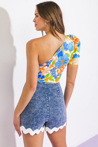 SUNNY APPROACH PRINT BODYSUIT - By Baano