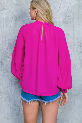 MAKE NO MISTAKES WOVEN TOP - By Baano