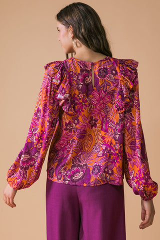 READY FOR WHAT'S NEXT WOVEN TOP - By Baano