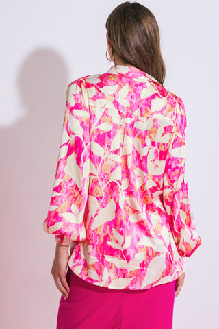 COMING TO MY SENSES WOVEN TOP - By Baano