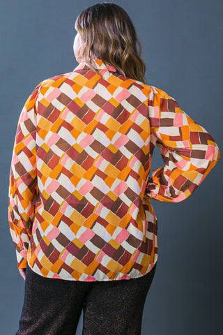 ENJOY EACH DAY WOVEN TOP - By Baano