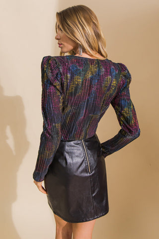 STAY THE NIGHT WOVEN BODYSUIT - By Baano