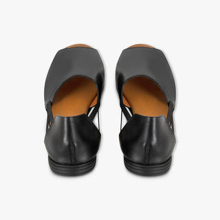 Jet Black Peep Toes Womads
