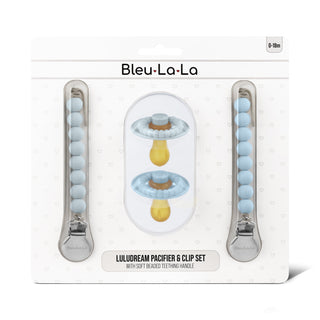 Luladream Pacifier + Clip Set - By Baano