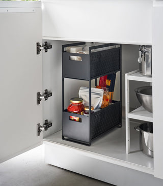 Two-Tier Cabinet Storage Basket - By Baano
