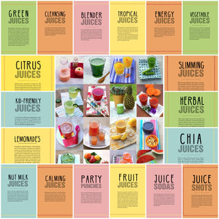 The Juice Lover's Big Book of Juices Paperback Book (Signed copy)