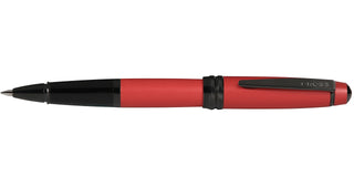 Bailey™ Matte Red Lacquer Rollerball Pen - By Baano