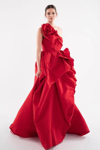 Breathtaking One Shoulder Maxi Dress - By Baano