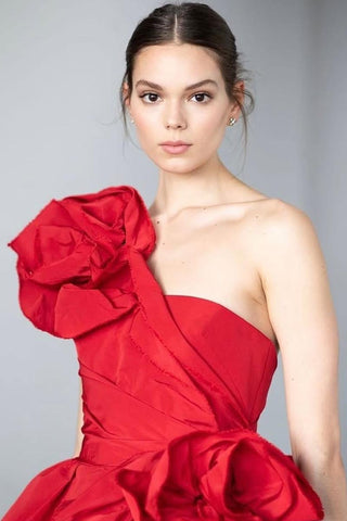 Breathtaking One Shoulder Maxi Dress - By Baano