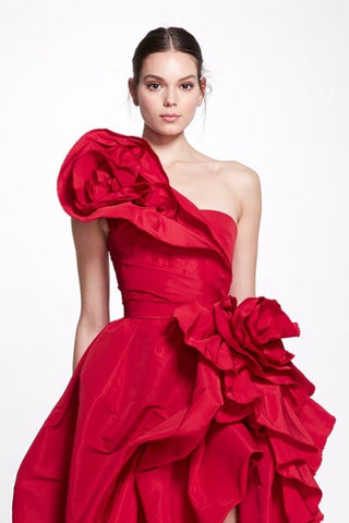 Breathtaking One Shoulder Maxi Dress - By Baano