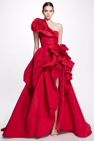 Breathtaking One Shoulder Maxi Dress - By Baano