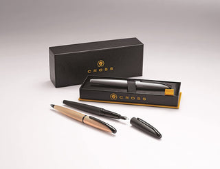 ATX® Brushed Rose Gold Ballpoint Pen - By Baano