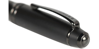 Bailey™ Matte Black Lacquer Stainless Steel Fine Nib Fountain Pen - By Baano