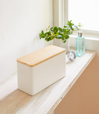 Countertop Organizer - Steel + Wood - By Baano
